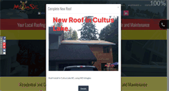 Desktop Screenshot of mooseonaroof.com